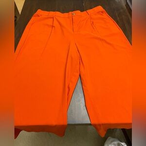 torrid Bright Orange Cropped Pants
